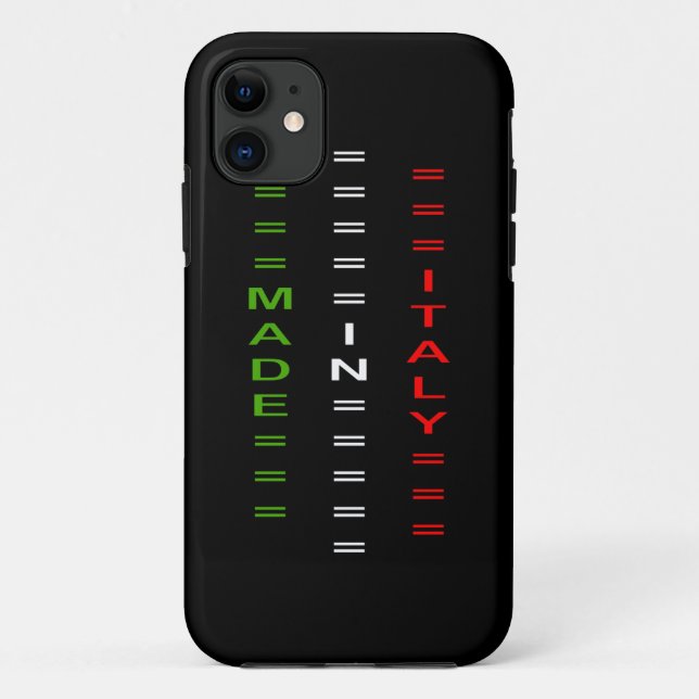 Capa Para iPhone 11 feito em itália (Verso)