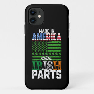 Capa Para iPhone 11 Feito na América com Peças Irlandesas Dia de São P