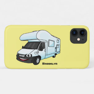 Capa Para iPhone 11 Feliz desenho animado da câmera