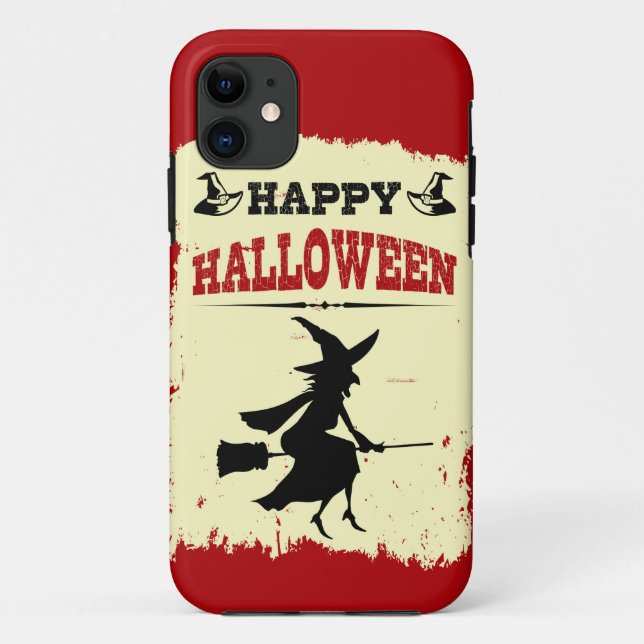 Capa Para iPhone 11 Feliz Dia das Bruxas (Verso)