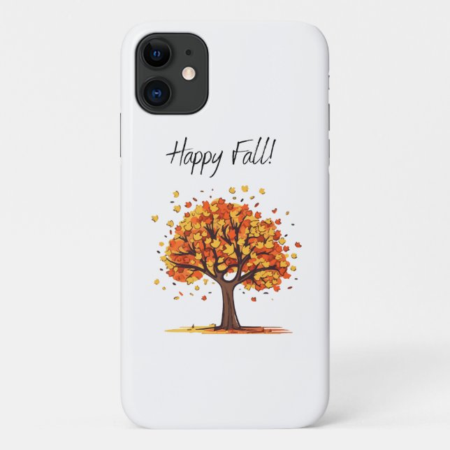 Capa Para iPhone 11 Feliz Outono! (Verso)