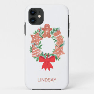 Capa Para iPhone 11 Feriado de Natal Personalizado