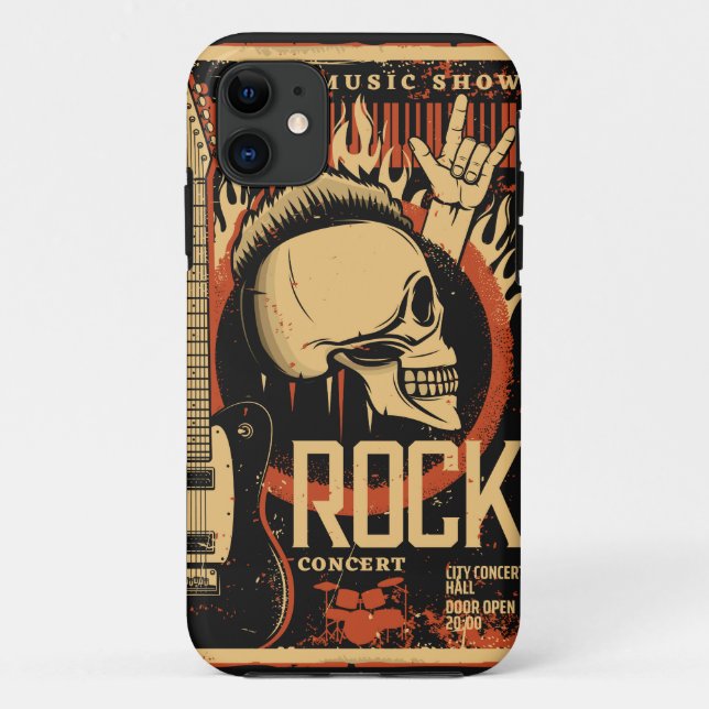 Capa Para iPhone 11 Fest Rock (Verso)