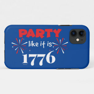 Capa Para iPhone 11 FESTA COMO SE FOSSE O Dia da Independência 1776