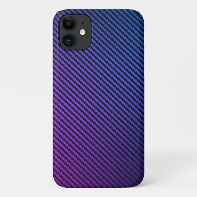 Capa Para iPhone 11 Fibra de carbono (Verso)