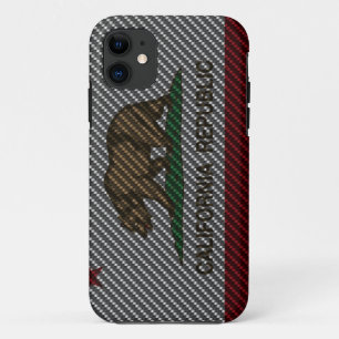 Capa Para iPhone 11 Fibra do carbono de Califórnia