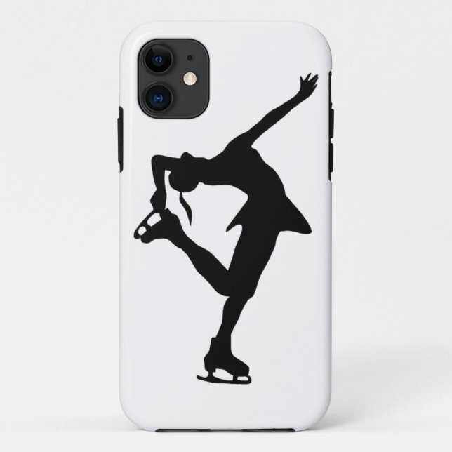 Capa Para iPhone 11 Figura patinador (Verso)