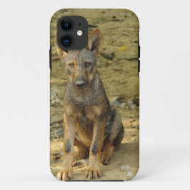 Capa Para iPhone 11 Filhote de Lobo Fofo