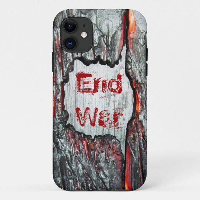 Capa Para iPhone 11 Fim da Guerra (Verso)