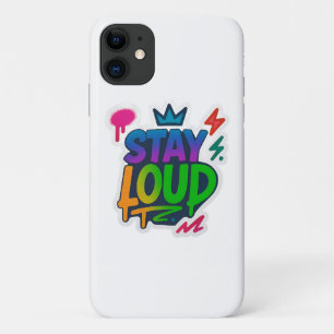 Capa Para iPhone 11 Fique alto Grafite Neon Trabalho de arte