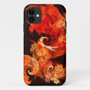 Capa Para iPhone 11 Firebird Abstrato Art