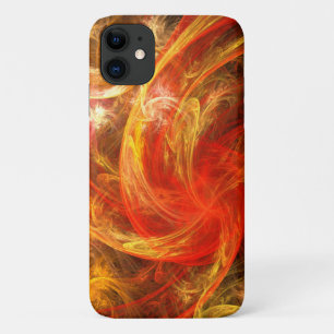 Capa Para iPhone 11 Firestorm Nova Abstrato Art