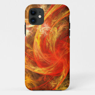 Capa Para iPhone 11 Firestorm Nova Abstrato Art