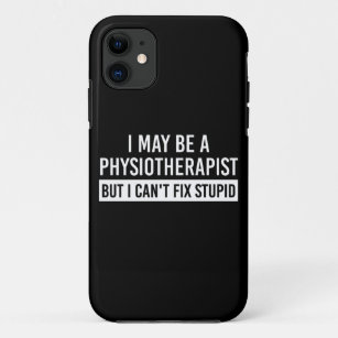 Capa Para iPhone 11 Fisioterapeuta Funny Sayings presentes PT