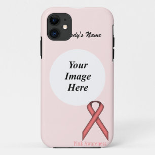 Capa Para iPhone 11 Fita Padrão Rosa de Kenneth Yoncich