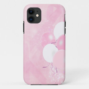 Capa Para iPhone 11 Fitas cor-de-rosa