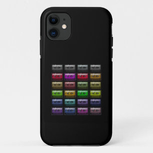 CAPA PARA iPhone 11 FITAS DE CASSETE RETRO AMOR DE MÚSICA