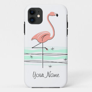 Capa Para iPhone 11 Flamingo Ocean 'Name' iPhone 11 hard