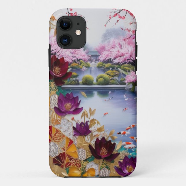 CAPA PARA iPhone 11 FLOR (Verso)