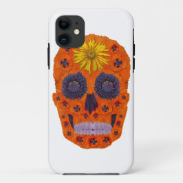 Capa Para iPhone 11 Flor - Caveira 1