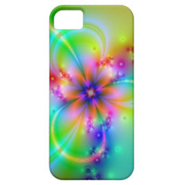 Capa Para iPhone 11 Flor Colorido Com Fitas