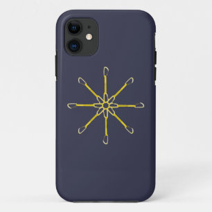 Capa Para iPhone 11 Flor de Desenho Rápido