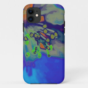 Capa Para iPhone 11 flor de maçã
