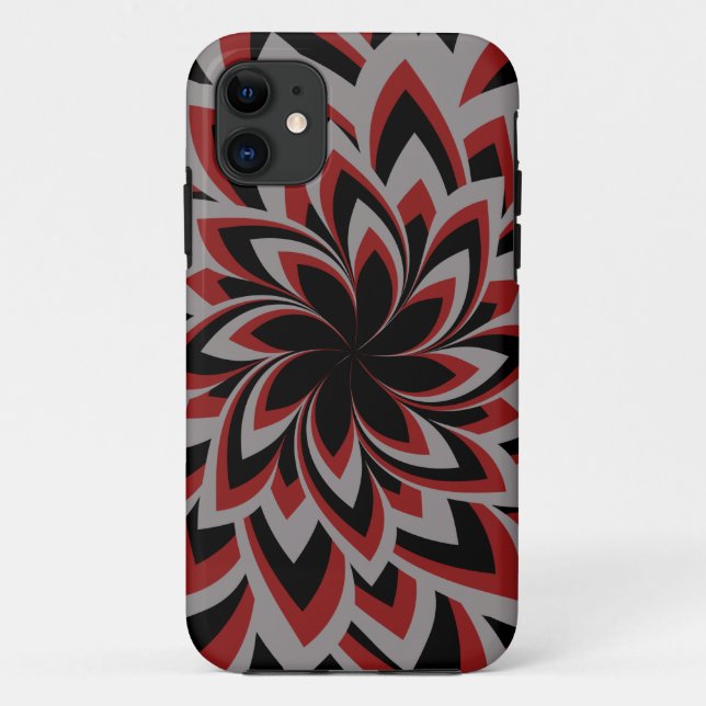CAPA PARA iPhone 11 FLOR DE TURBILHÃO TOTAL (Verso)
