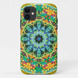 Capa Para iPhone 11 Flor do caso do iPhone 5/5S da mandala 10 da vida