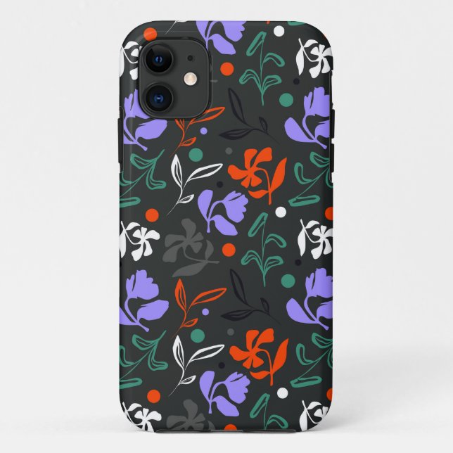 Capa Para iPhone 11 Flora Selvagem (Verso)
