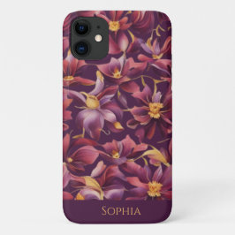 Capa Para iPhone 11 Floral-