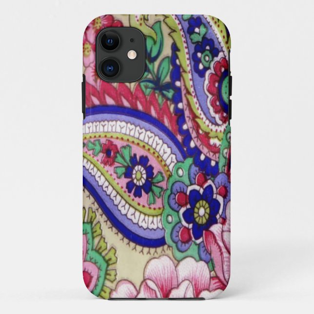 Capa Para iPhone 11 Floral (Verso)