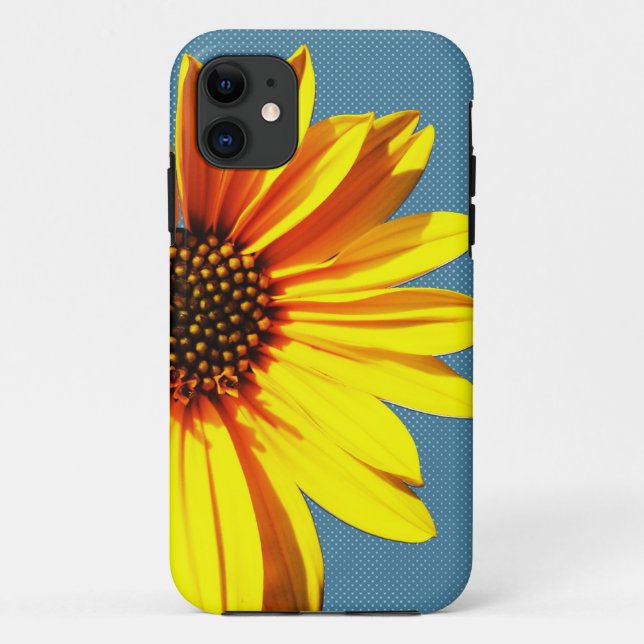 Capa Para iPhone 11 floral (Verso)