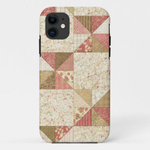 Capa Para iPhone 11 Floral acolchoado cobrir de Iphone