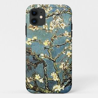 Capa Para iPhone 11 Flores da árvore de amêndoa de Van Gogh da arte