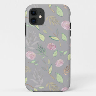 Capa Para iPhone 11 Flores de Aquarela Festivas 6