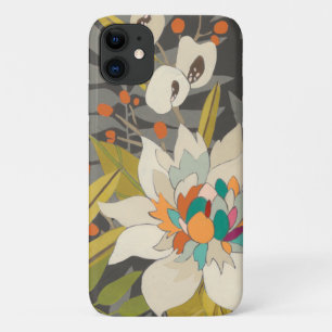 Capa Para iPhone 11 Flores de Crepúsculo Tropicais