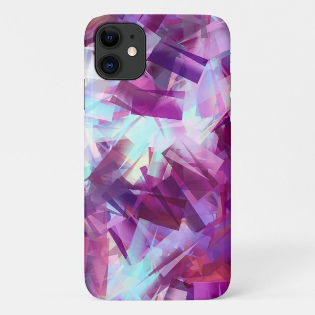 CAPA PARA iPhone 11 FLÔRES DE LAVANDA (Verso)