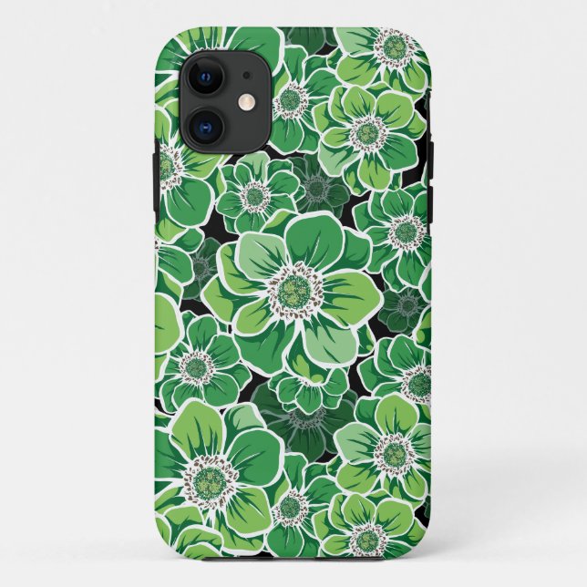 Capa Para iPhone 11 Flores de Mandala 3 (Verso)