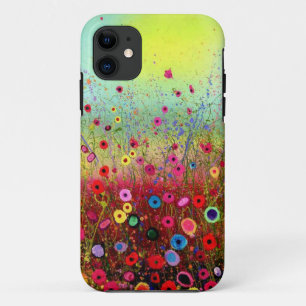 Capa Para iPhone 11 Flores do campo