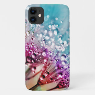 Capa Para iPhone 11 Flores do Espectro Arco-Íris
