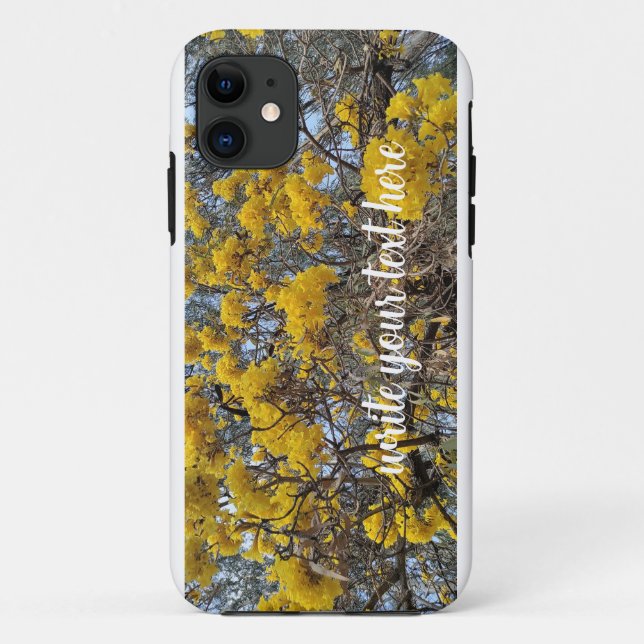 Capa Para iPhone 11 Florescer da natureza (Verso)