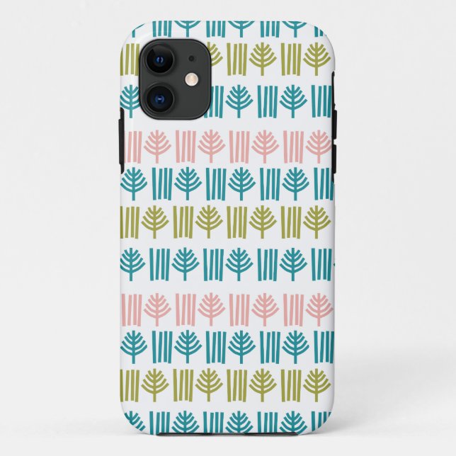 Capa Para iPhone 11 Floresta de Natal (Verso)