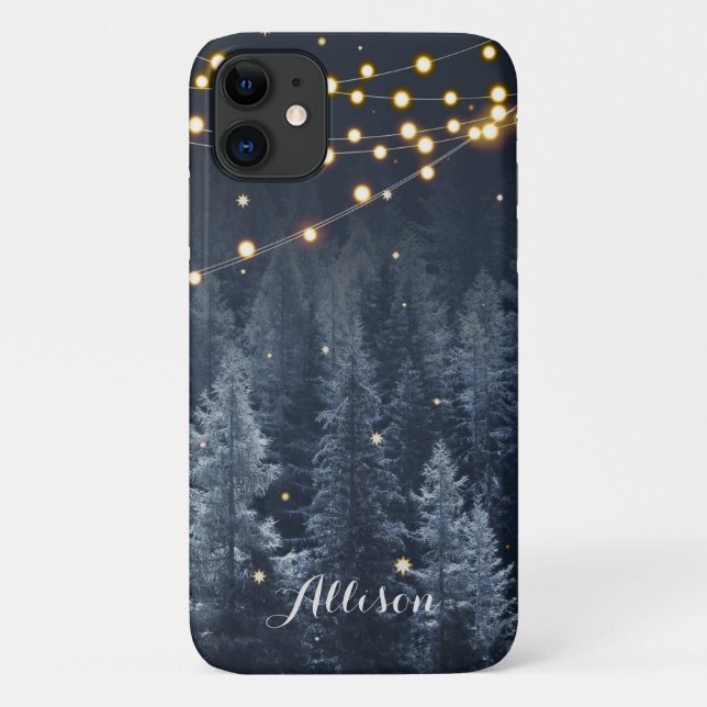 Capa Para iPhone 11 Floresta Mágica (Verso)