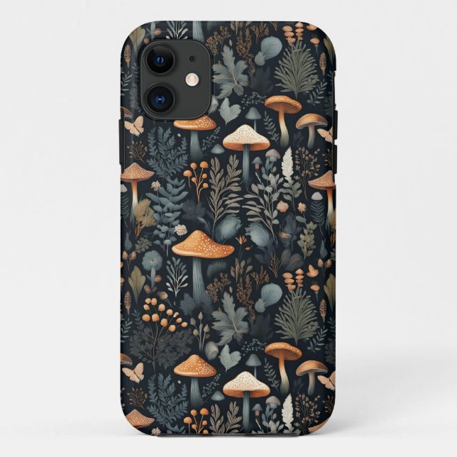 Capa Para iPhone 11 Floresta Toadstool (Verso)