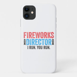 Capa Para iPhone 11 Fogo Diretor T-Shirt 4 de julho