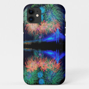 Capa Para iPhone 11 Fogos-de-artifício
