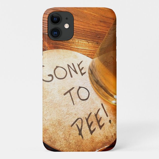 Capa Para iPhone 11 Foi para Pee (Verso)