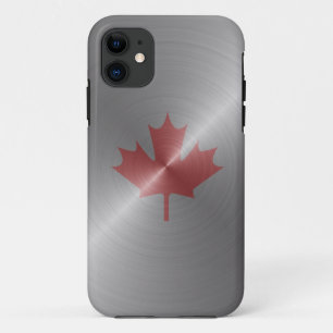 Capa Para iPhone 11 Folha de bordo da platina de Canadá
