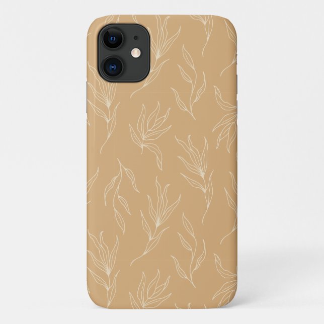 Capa Para iPhone 11 Folhagem amarela (Verso)